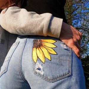 Repurposed jeans